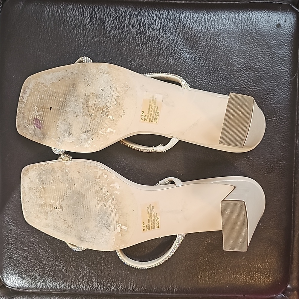 Xoxo Rhinestone Heeled Sandals - Picture 3 of 4